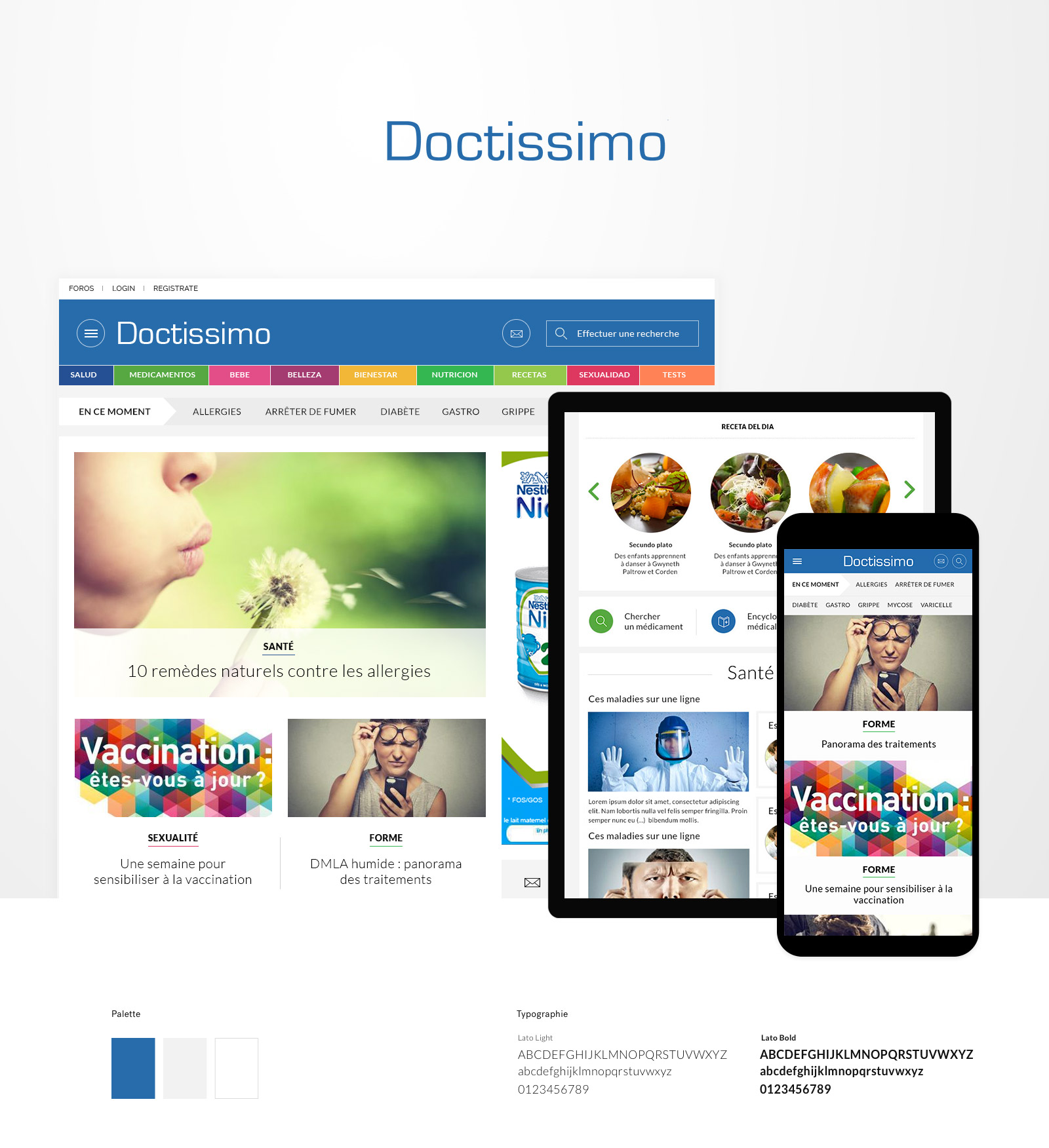 doctissimo_all // Fabien Stimulak, UX UI Designer, DA digital, Paris, France